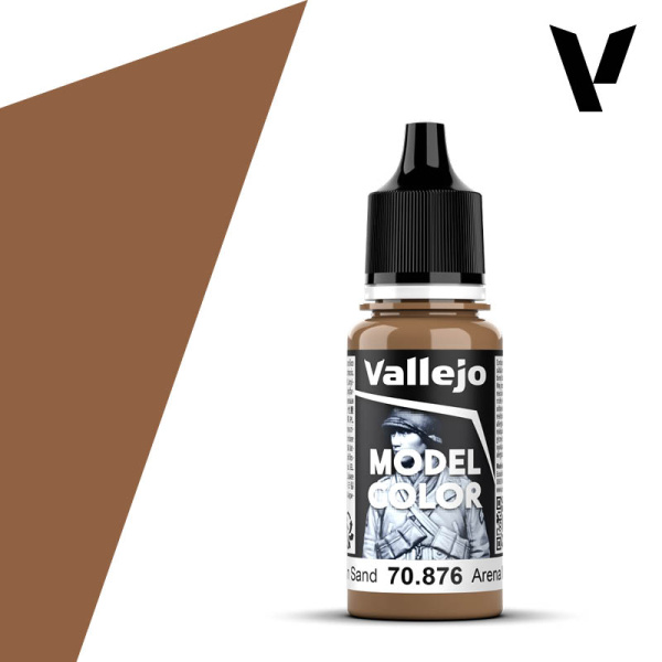 Vallejo Model Color Acryl #15 Brown Sand  RLM79   18ml    VAL70.876