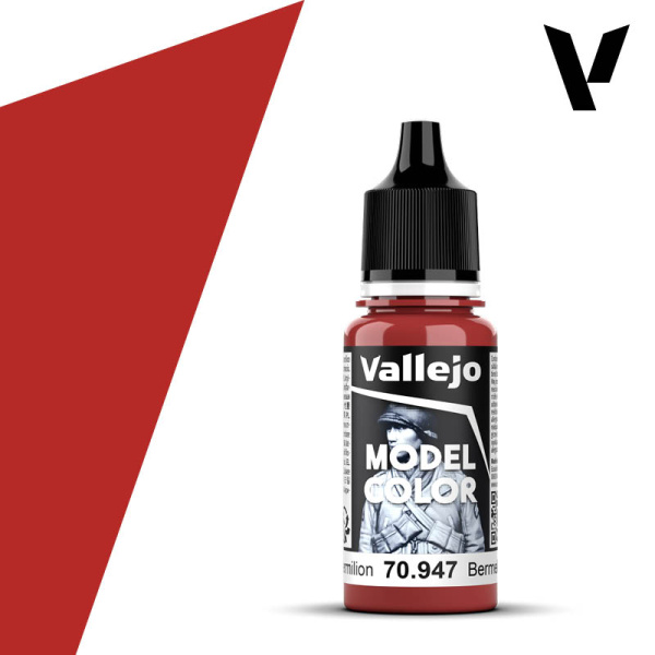 Vallejo Model Color Acryl #38  Dark Vermillion Red    17ml  #VAL70.947