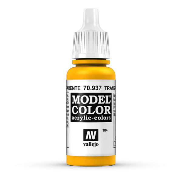 Vallejo Model Color  Transparent Yellow  17ml  ( uitloop ) #70.937