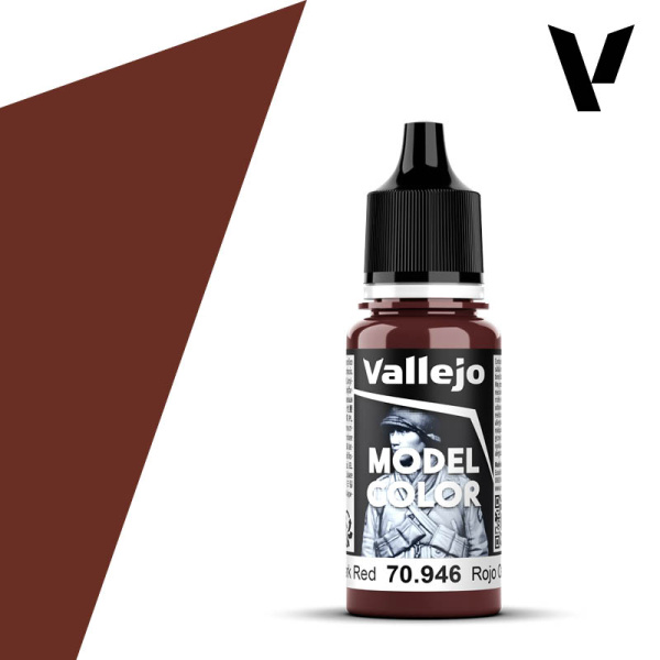 Vallejo Model Color Acryl #40  Dark Red    17ml  #VAL70.946