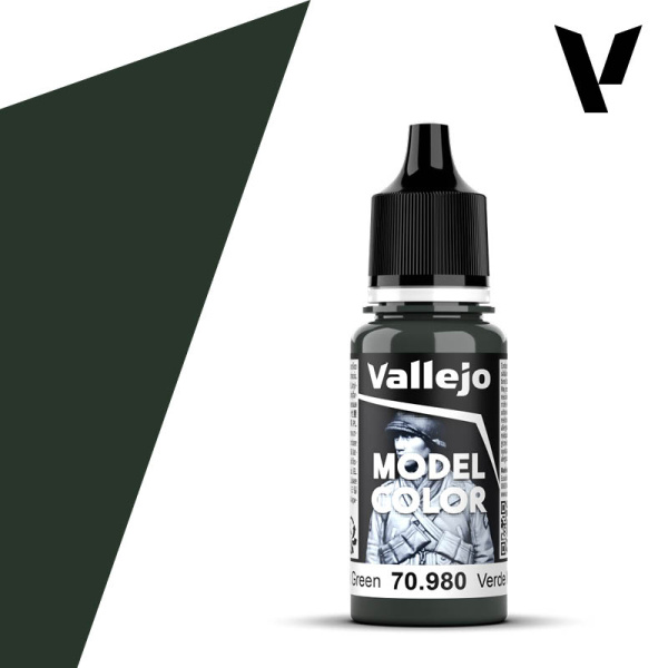 Vallejo Model Color Acryl #80  Black Green  17ml  #VAL70.980