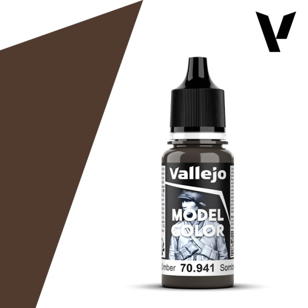 Vallejo Model Color Acryl #118 Burnt Umber 18ml #VAL70.941