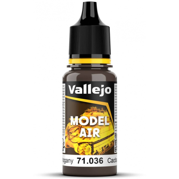 Vallejo Model Air Mahogany  18ml   #VAL71.036