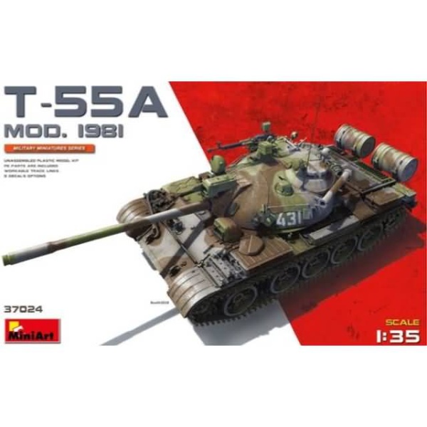 Miniart 1:35  T-55A  Mod. 1981     MA37024