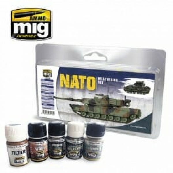 Ammo MIG   NATO Weathering Set     MIG7446