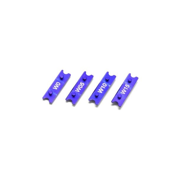 Route 246 Mini-Z MR-03 Front Spring Mount/Wide 0/0.5/1.0/1.5mm     R246-1332B