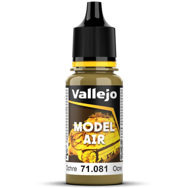 Vallejo Model Air Ochre 18ml #VAL71.081