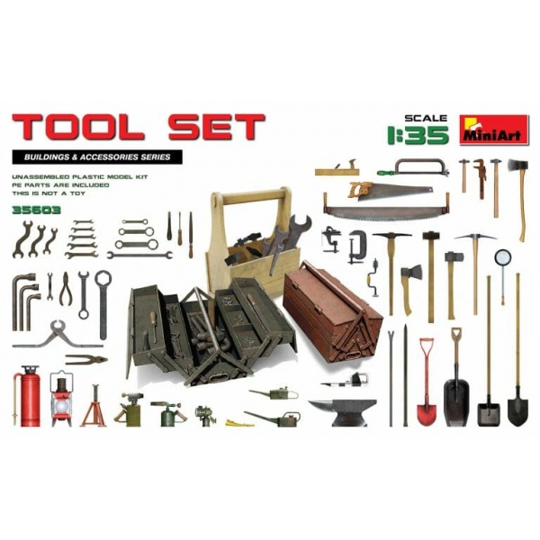 Miniart 1:35 Tool Set     MA35603