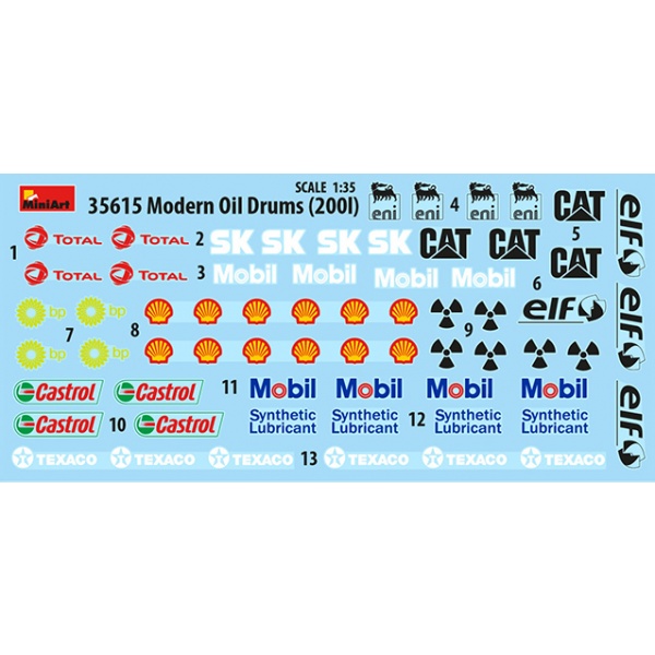 Miniart 1:35 Modern Oil Drums 200L     MA35615 - Afbeelding 5