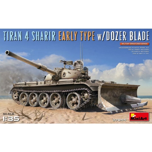 Miniart 1:35 Tiran 4 Sharin Early Type whit Dozer Blade     MA37044