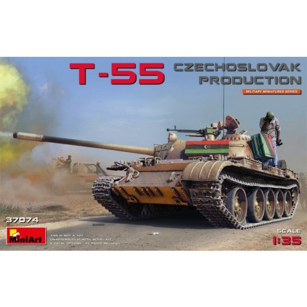 Miniart 1:35 T-55 Czechoslovak Production     MA37074