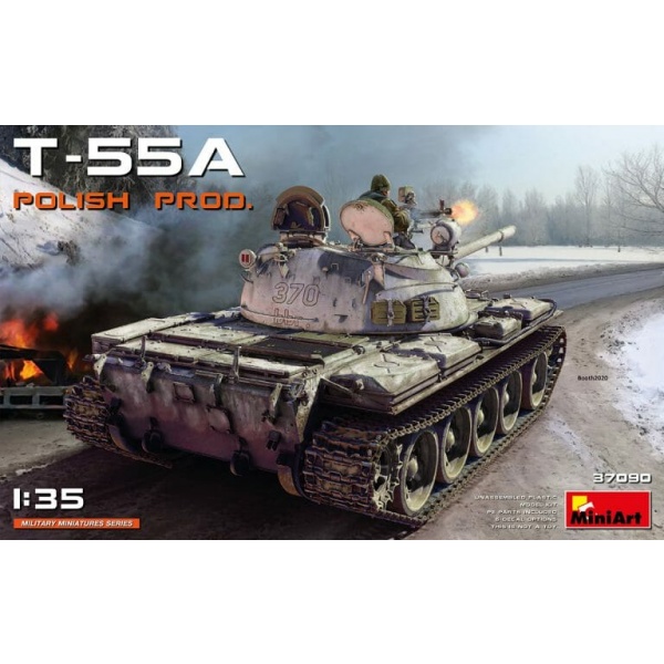 Miniart 1:35 T-55A Polish Production     MA37090