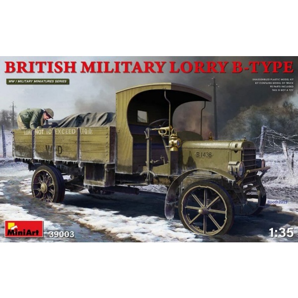 Miniart 1:35 British Military Lorry B-Type     MA39003