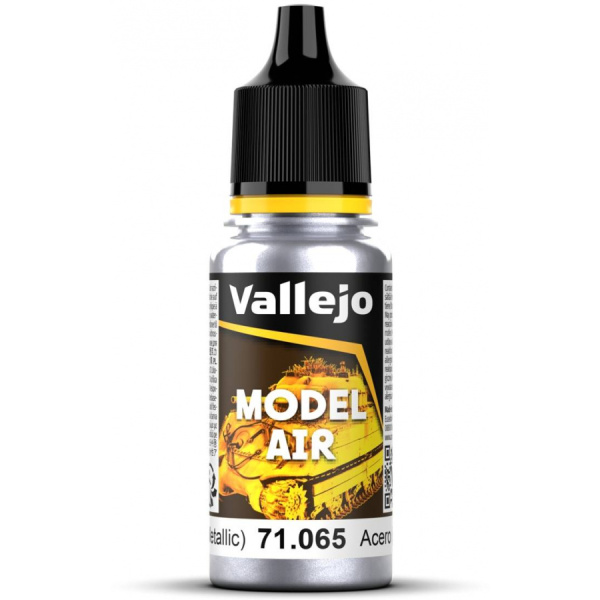 Vallejo Model Air Steel 18ml VAL71.065