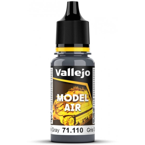 Vallejo Model Air Dark Grey  17ml  #VAL71.110