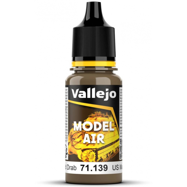 Vallejo Model Air US Field Drab  17ml  #VAL71.139
