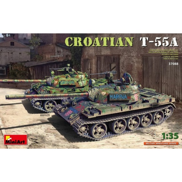 MiniArt 1:35 Croatian T55A     MA37088