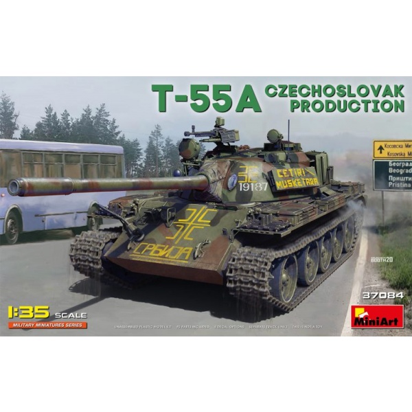 MiniArt 1:35 T-55A Czechoslovak Production     MA37084