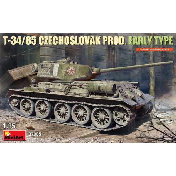 MiniArt 1:35 T-34/85 Czechoslovak Prod.  Early Type     MA37085