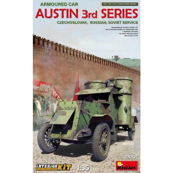 Miniart 1:35 Austin Armoured Car 3rd Series  Interior Kit     MA39007