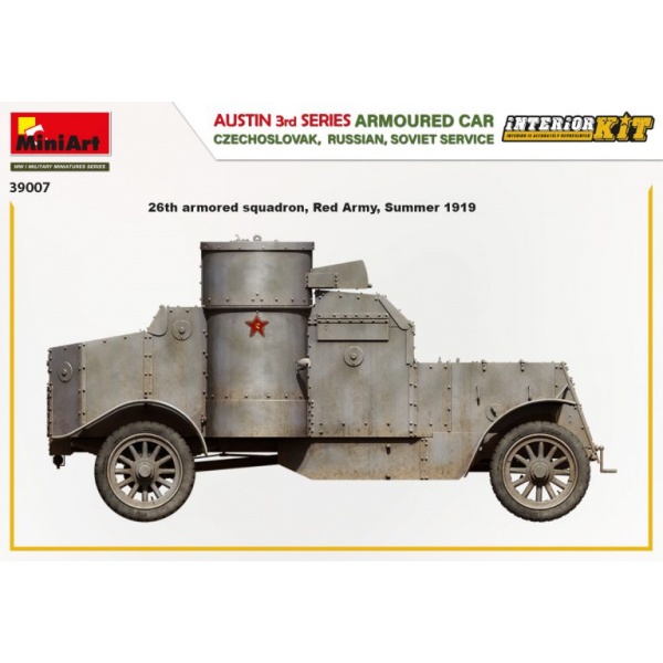 Miniart 1:35 Austin Armoured Car 3rd Series  Interior Kit     MA39007 - Afbeelding 4