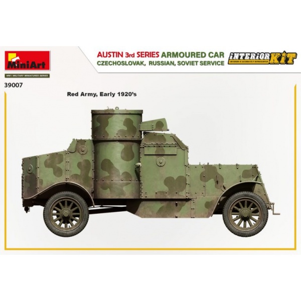 Miniart 1:35 Austin Armoured Car 3rd Series  Interior Kit     MA39007 - Afbeelding 3