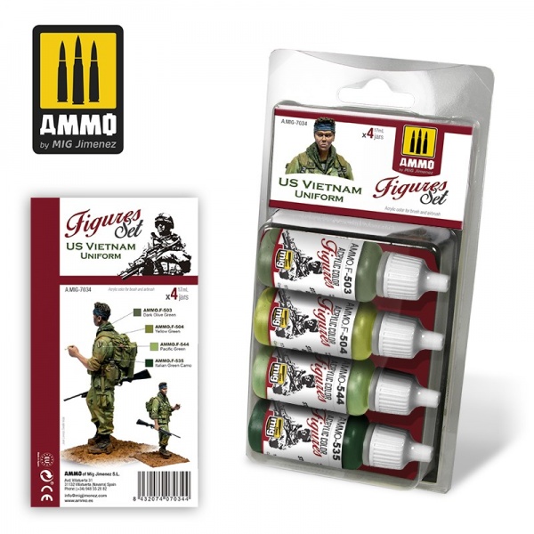 Ammo Mig  US Vietnam Uniform Set     MIG7034