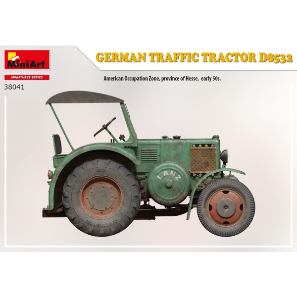 Miniart 1:35 German Traffic Tractor D8532  MA38041 - Afbeelding 2