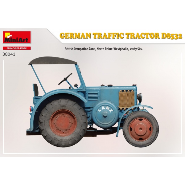Miniart 1:35 German Traffic Tractor D8532  MA38041 - Afbeelding 4