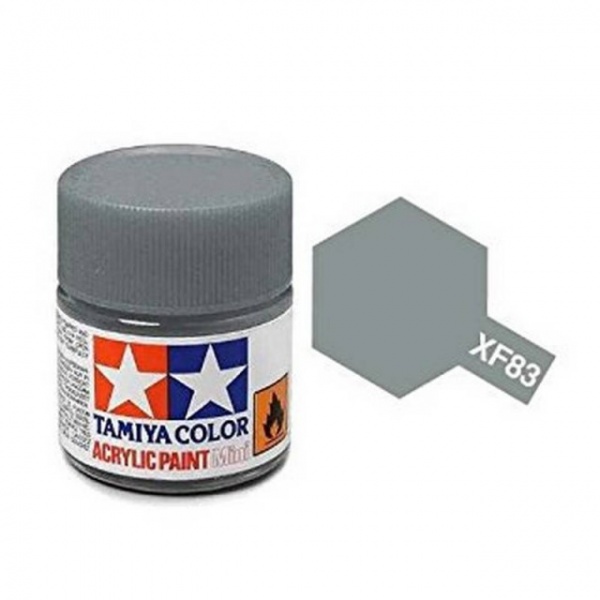 Tamiya Acrylic Paint Mini XF-83 Flat Medium Sea Gray 2 (RAF)  10ml    TAM81783