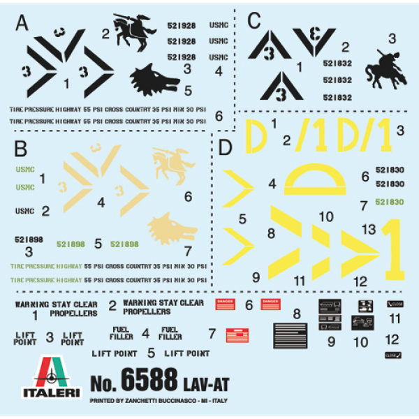 Italeri 1:35 LAV-AT     IT6588 - Afbeelding 6