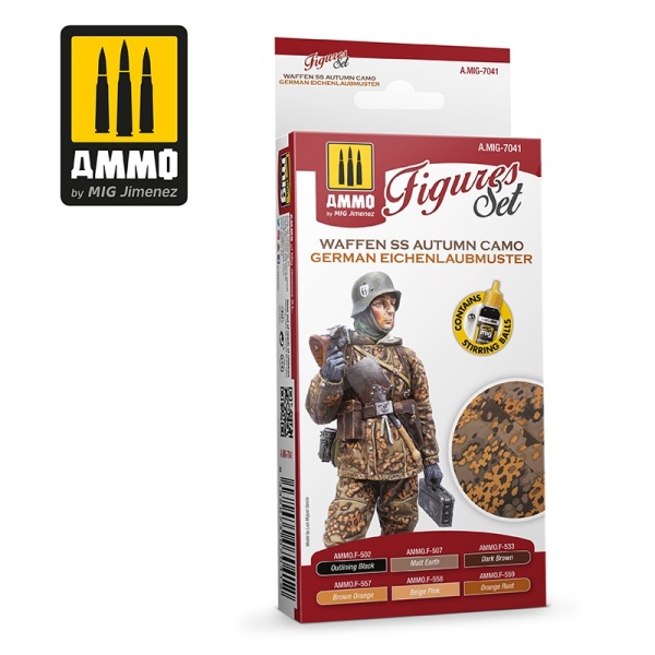 Ammo Mig Waffen SS Autumn Camo Verf Set MIG7041