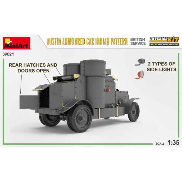 MiniArt 1:35 Austin Armoured Car Indian Patern. Interior Kit     MA39021 - Afbeelding 6