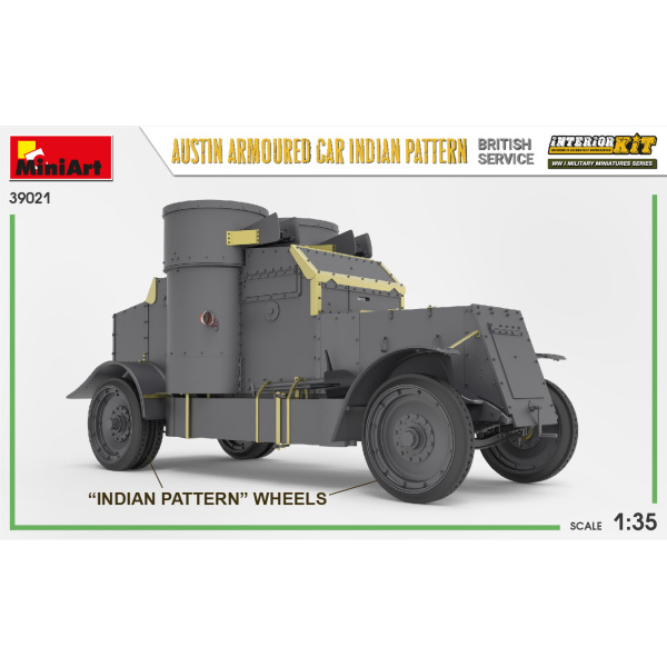 MiniArt 1:35 Austin Armoured Car Indian Patern. Interior Kit     MA39021 - Afbeelding 5