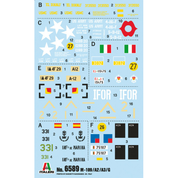 Italeri 1:35 M109 A2/A3/G     IT6589 - Afbeelding 6