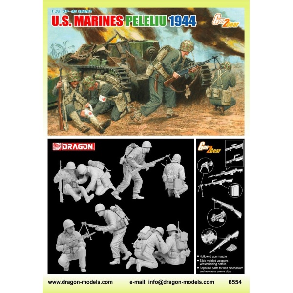 Dragon 1:35 U.S. Marines  Peleliu 1944     DR6554