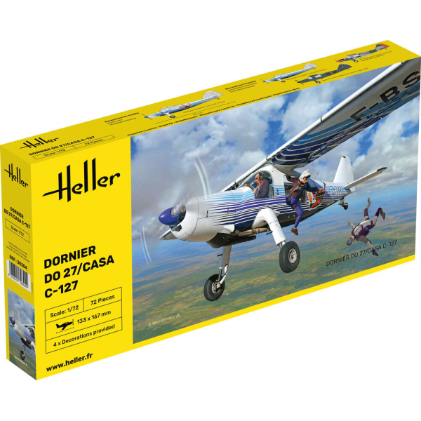 Heller 1:72 Dornier DO27/Casa C-127     H30304