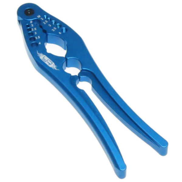 Yeah Racing Alu.Shock Shaft Pliers & Pin,Screw Tester  #YT-0134BU