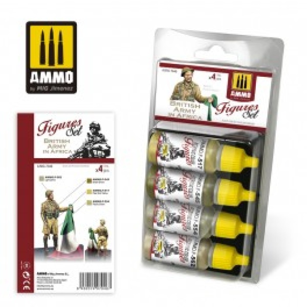 Ammo Mig British Army in Afrika Color Set MIG7046