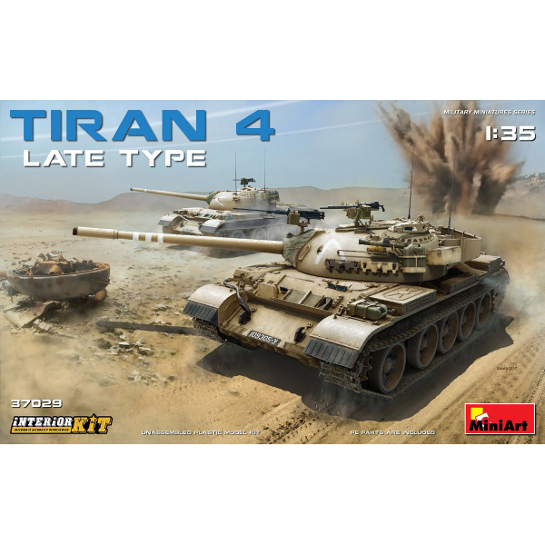 MiniArt 1:35 Tiran 4 Late Type  Interior Kit     MA37029