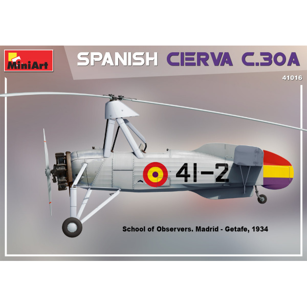 MiniArt 1:35 Spanish Cierva C.30A     MA41016 - Afbeelding 5