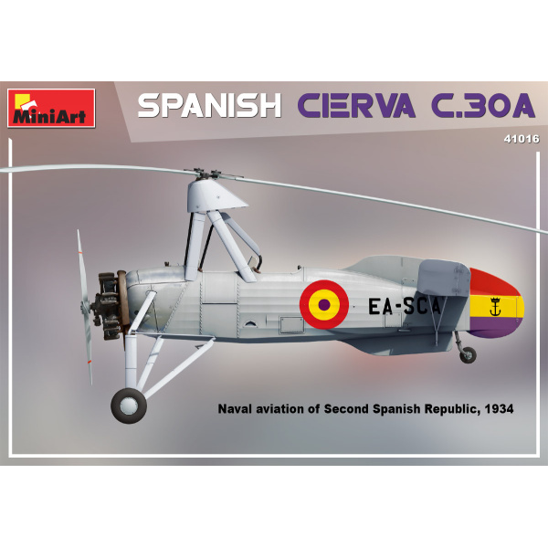 MiniArt 1:35 Spanish Cierva C.30A     MA41016 - Afbeelding 4