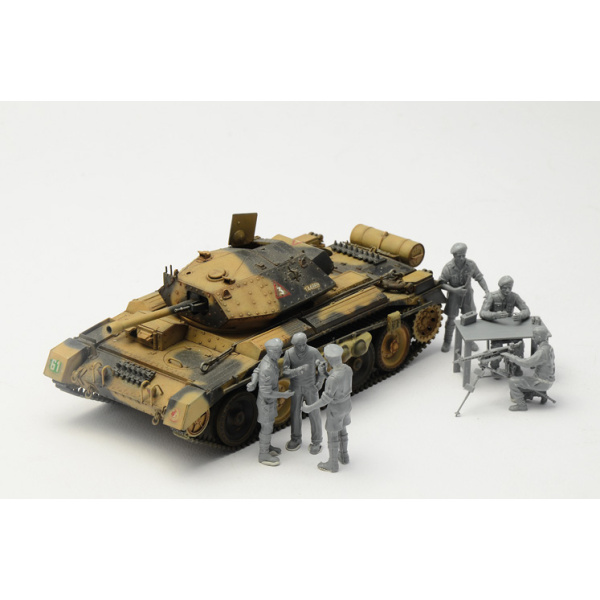 Italeri 1:35 Crusader MK III whit British Crew  El Alamein 1942-2022     IT6592 - Afbeelding 2