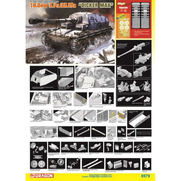 Dragon 1:35 10.5cm K.Pz.Sfl.IVa  "Dicker Max"   DR6979