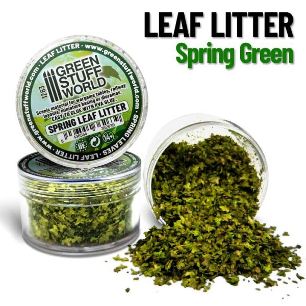 Green Stuff Leaf Litter  SPRING GREEN      GSW1263
