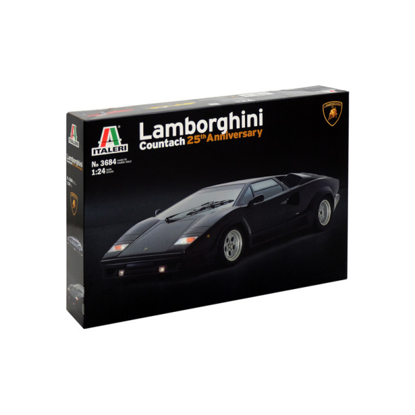 Italeri 1:24 Lamborghini Countach  25th Aniversary     IT3684