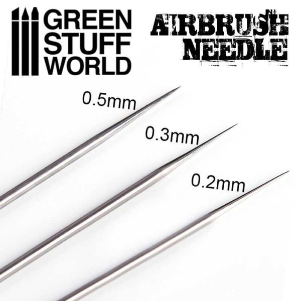 Green Stuff Airbrush Needle 0.3mm     GSW1532 - Afbeelding 2