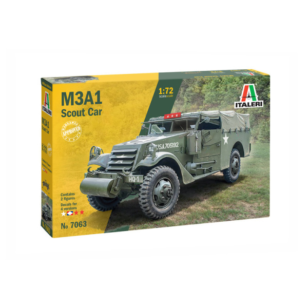 Italeri 1:72 M3A1 Scout Car IT7063