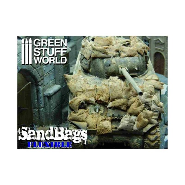 Green Stuff Flexible Sandbags  50pcs     GSW9216 - Afbeelding 2