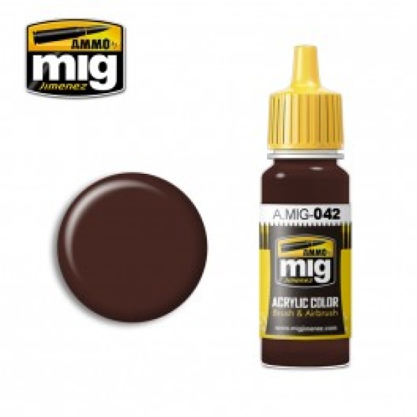 Ammo Mig Acrylic Color #0042 Old Rust  17ml  MIG-0042